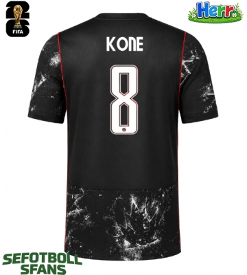 Kanada Ismael Kone #8 Bortatröja VM 2026 Kortärmad